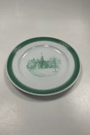 Royal Copenhagen Green Tranquebar Large Plate made for Kolonihaveforbundet