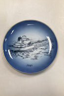 Bing og Grøndahl Skibsplatte fra 1985