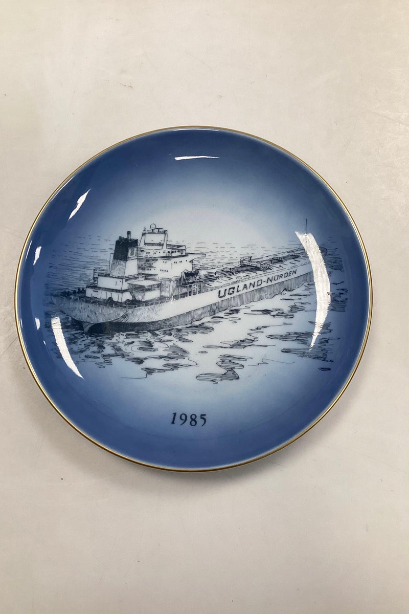 Bing og Grøndahl Skibsplatte fra 1985