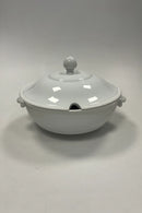 Royal Copenhagen White Magnolia Glazed Lidded Bowl No. 173 / 174