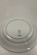 Royal Copenhagen Hvid Magnolia med uglasseret relief Kagetallerken No 617