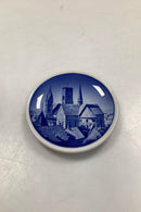 Royal Copenhagen 2010 Plaquette No 29 Ribe Cathedral Measures 8cm / 3.15 inch