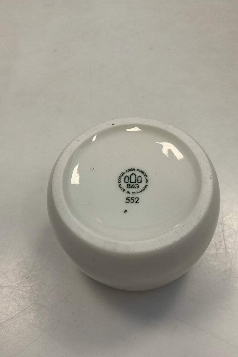 Bing og Grøndahl Henning Koppel Hvid Lille Marmelade eller Sukkerskål No 552