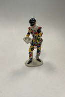 Royal Copenhagen Figurine Arlecchino La Commedia dell'Arte Italiana No. 1249-069