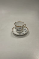Early Royal Copenhagen Art Nouveau Cup and saucer No 5