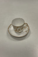 Tidlig Royal Copenhagen Art Nouveau Kop og underkop No 2