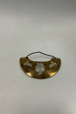 Antik Dansk Politiskilt Sognefoged