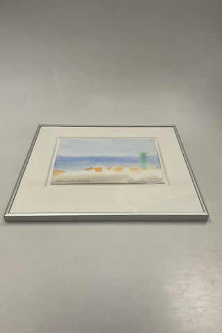 Inger Hanmann Painting Watercolor in frame 1