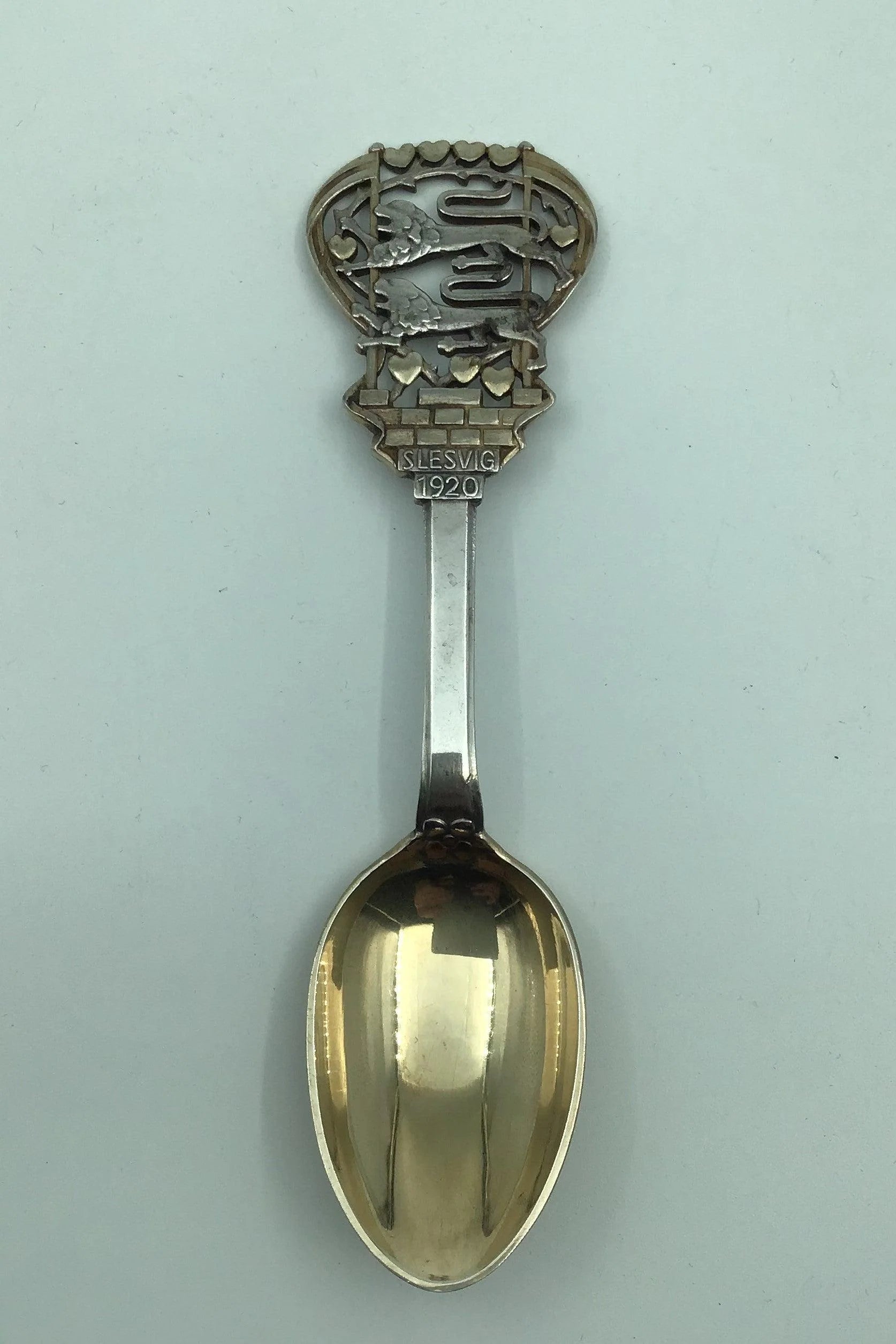 アントン・ミケルセン記念スプーン（金メッキスターリングシルバー