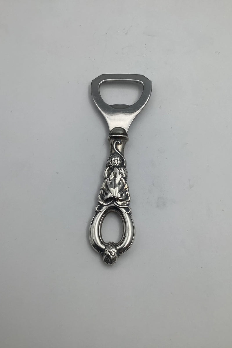 Dansk Sølv Oplukker med humle ornamentik