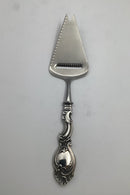 Danish Silver Cheese slicer with ornamentation