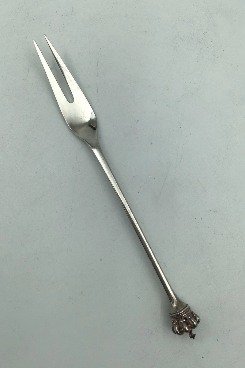 Danish Crown DGS Sterling Silver Fork / Lemon Fork