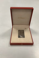 S.T. Dupont Dame Lighter i Sølvplet og boks