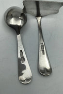 Kinesisk Sølv Barnebestik i vestlig stil (Ske og Skubber)