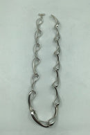 Georg Jensen Sterling Sølv Halskæde No 452 Infinity