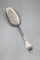 Steenberg, Antique Rococo Silver Serving Spoon