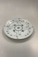 Royal Copenhagen Green Fluted Plain Dinner Plate No. 625