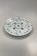 Royal Copenhagen Grøn Riflet Musselmalet Spisetallerken No. 625