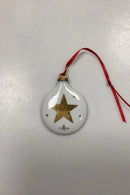 Royal Copenhagen Porcelain Drop Ornament - Jingle Bells 1988