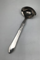 Georg Jensen纯银/钢古色古香的汤匙，编号154