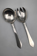 Georg Jensen Sterling Silber Antikes Servierset Nr. 115+116