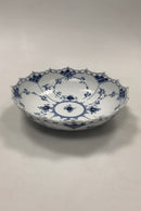 Royal Copenhagen Blue Fluted Full Lace Bowl No. 1018 / 577