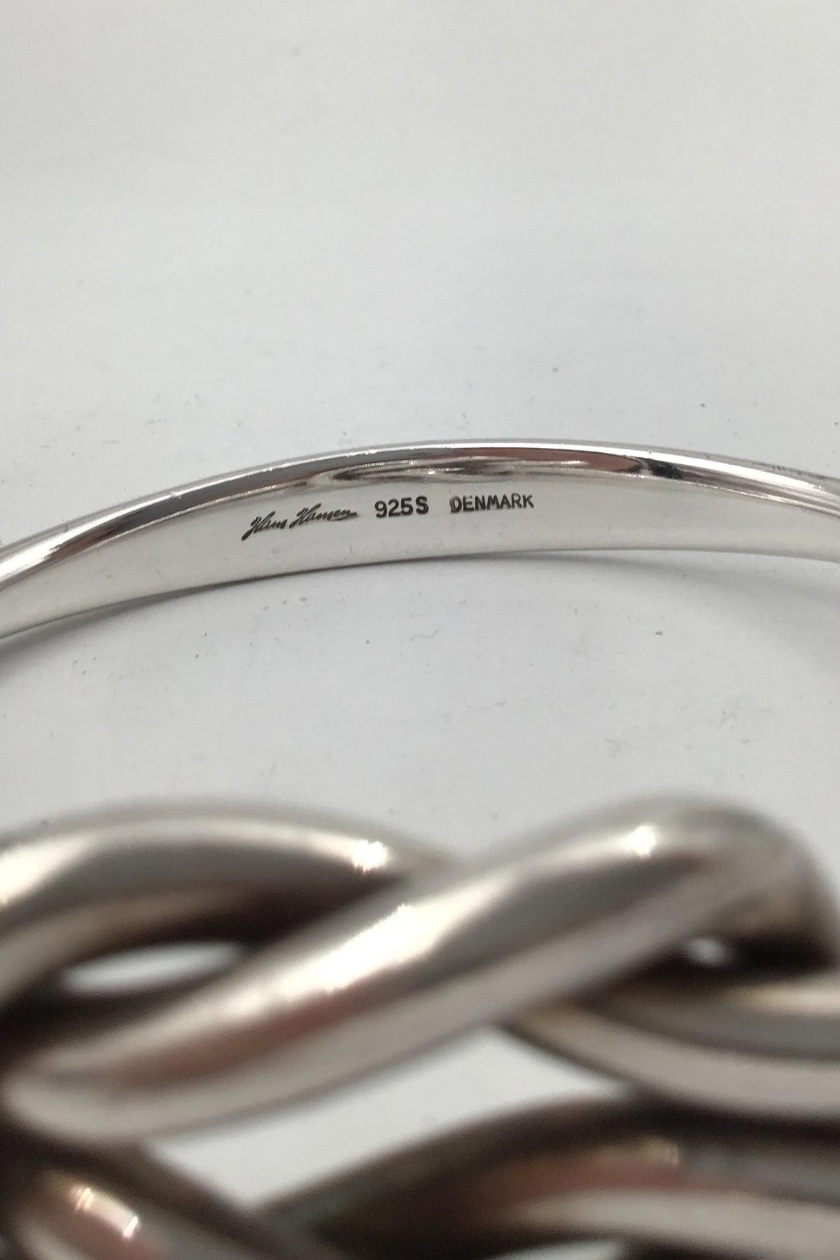 Hans Hansen Sterling Silver Bangle 