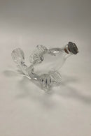 Holmegaard Snapsefisk Karaffel i klart glas