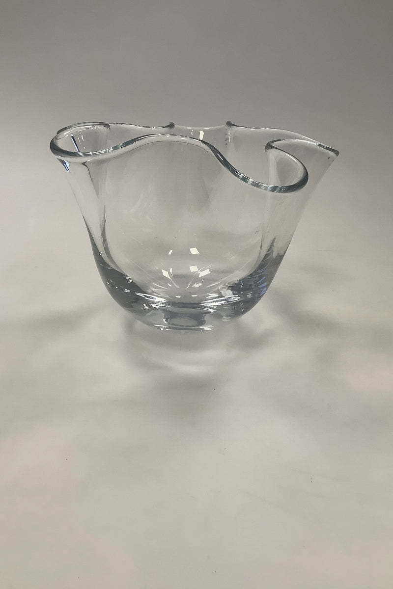 Holmegaard Laguna vase i klartglas