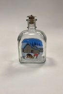 Holmegaard Harald Wiberg Nisse og Hund Snapseflaske