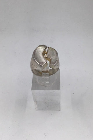 Lapponia Sterling Silver Ring Björn Weckström
