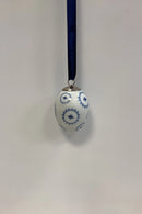 Royal Copenhagen Musselmalet Riflet Påskeæg - Cirkel 2005