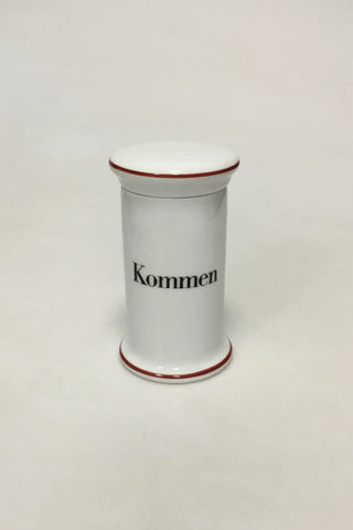アポセカリーシリーズのBing & Grondahl Kommen Spice Jar No 497