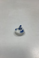 Royal Copenhagen Blå Blomst Svejfet Låg til Tekrukke No. 1684