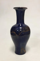 Bing & Grøndahl Stentøj Krystal Glasur vase af ingeniør H. Busch Jensen no 393