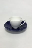Rørstrand Blå Eld / Blå Ild Kaffekop og underkop