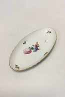 皇家哥本哈根轻型撒克逊花长方形盘子No 1689