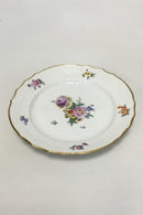 Royal Copenhagen Fuld Saksisk Blomst Frokosttallerken No 1623