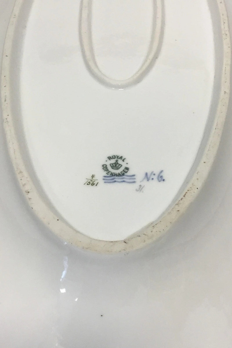 Royal Copenhagen Fuld Saksisk Blomst Fiskefad No 1561