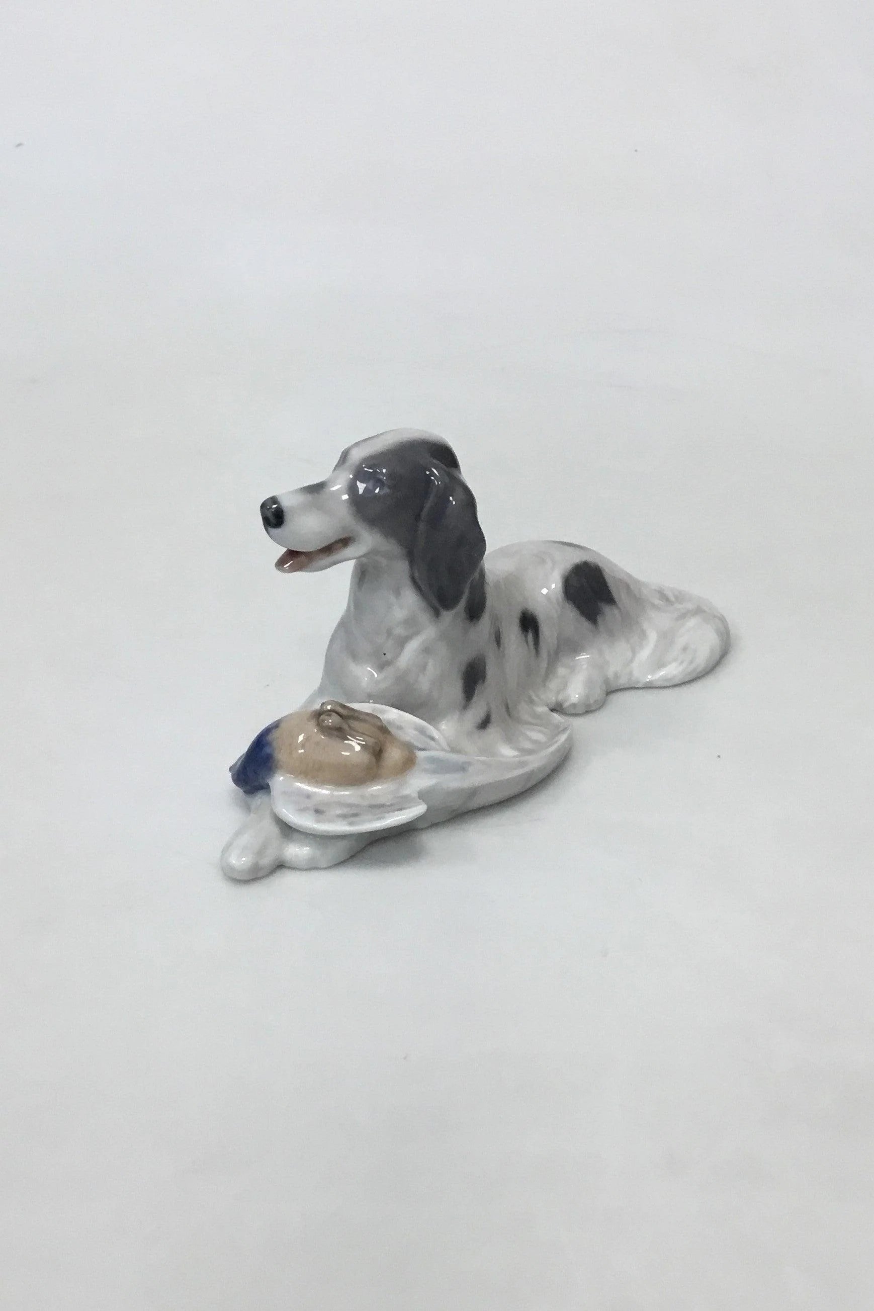 ロイヤルコペンハーゲン　ヤギ ロイヤルコペンハーゲン セッターとキジのフィギュア No 1533