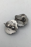 Georg Jensen Sterling Sølv Øreringe med skruer No 49