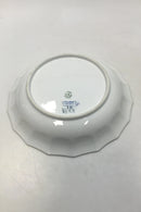 Royal Copenhagen Blå Blomst Kantet flad skål no 8529