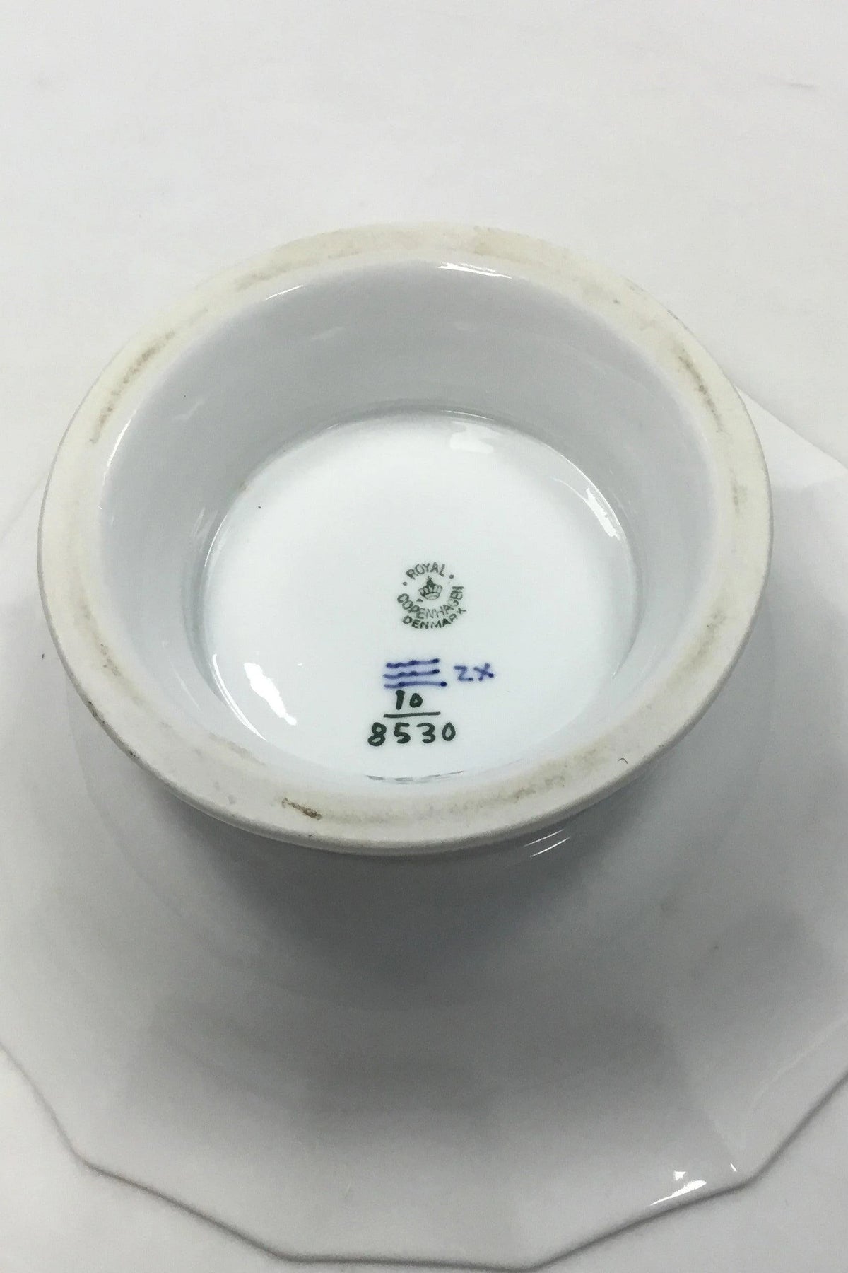 ロイヤルコペンハーゲン ブルーフラワー スクエアボウル オン フット