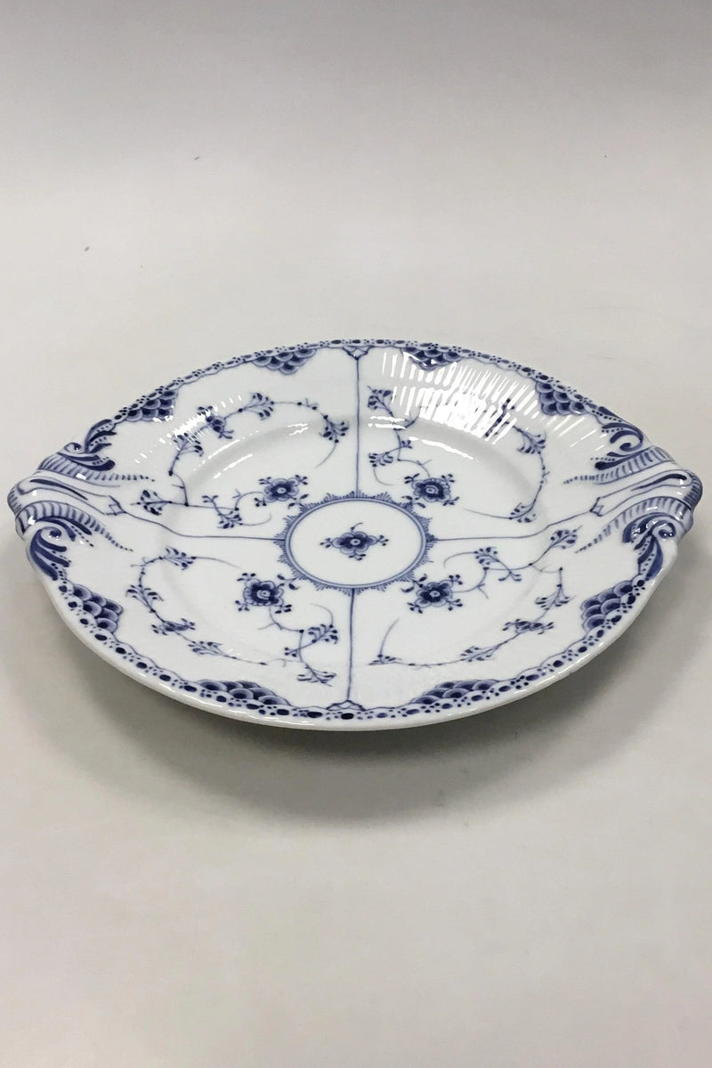 Royal Copenhagen Musselmalet Halvblonde kagefad No 666