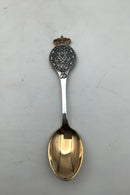 P Hertz Mindeske I Forgyldt Sterling Sølv fra 1992