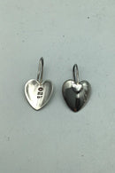 Georg Jensen Sterling Sølv Øreringe No. 187