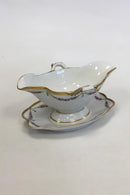 皇家哥本哈根套装第478号玫瑰花环与黄金酱缸第448号