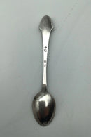 Sæt Dansk Arbejde (DTA) Sølv Kaffeskeer med Rav (12)