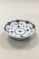 皇家哥本哈根蓝色凹槽半龙形碗&