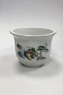 Porcelain flowerpot / flowerpot cover made in China